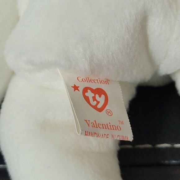 TY Beanie Babies Clubby II Valentino Cure Bear Plush Lot 3 Stuffed Animal Toys - Picture 6 of 10